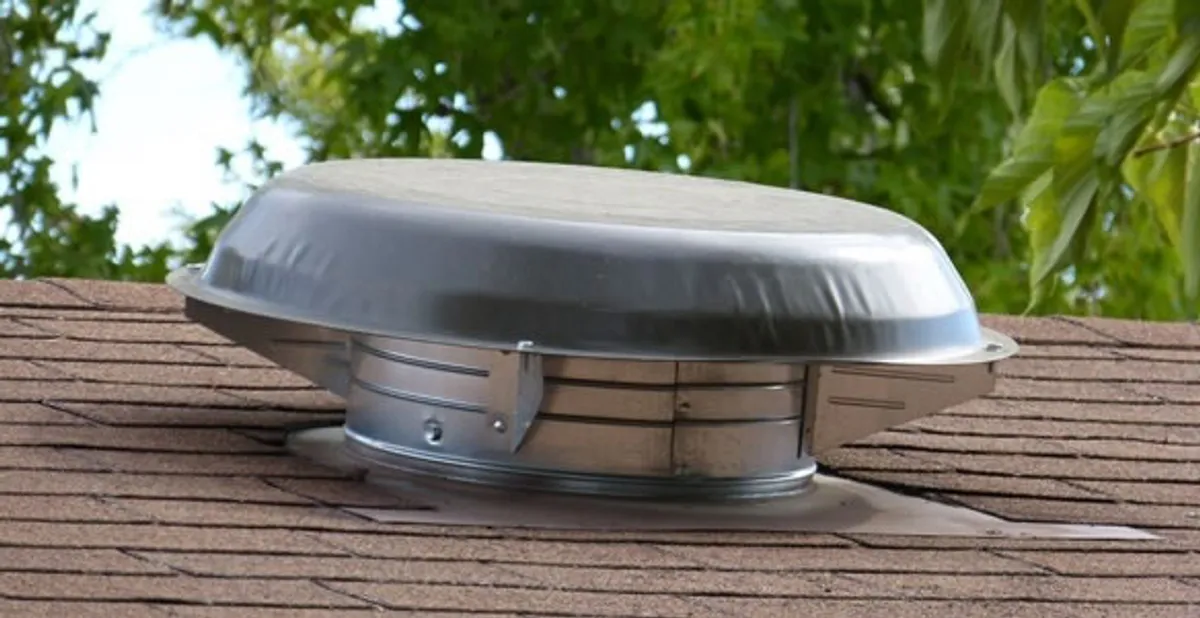 attic fan installation services with low-profile roof ventilation unit in Memphis, TN