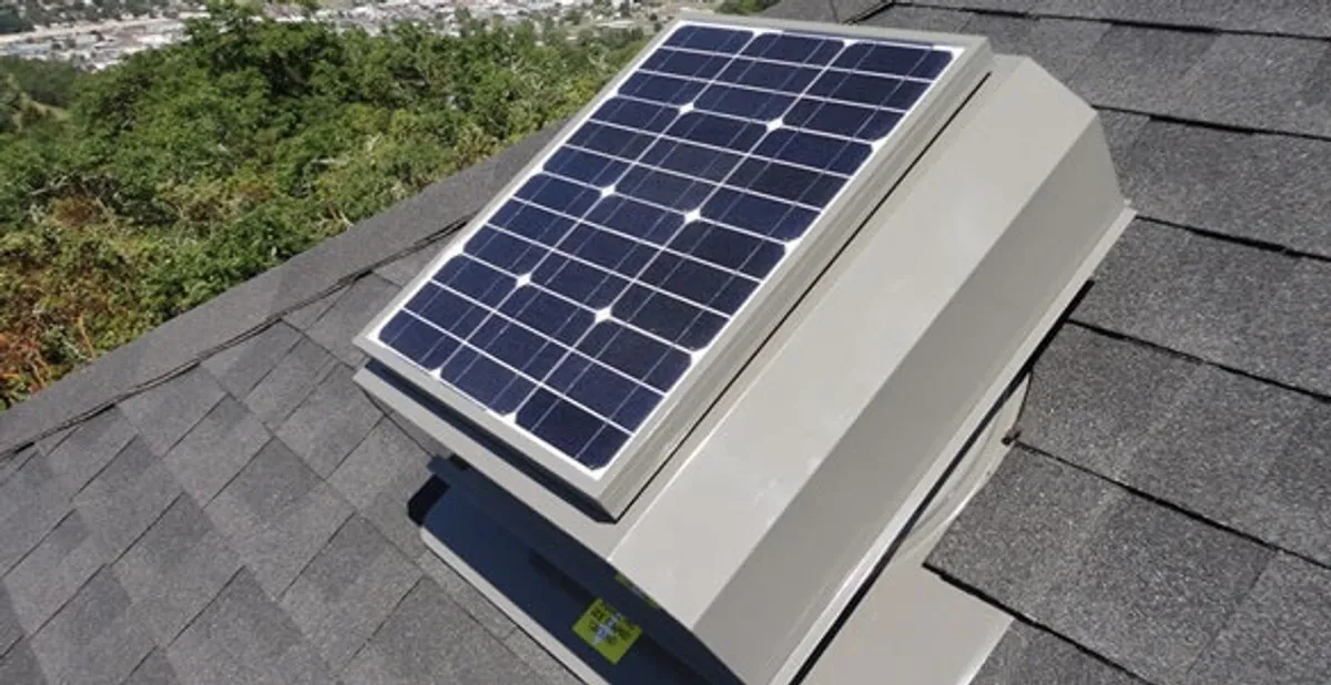 attic fan installation services with energy-efficient roof-mounted ventilation system in Memphis, TN
