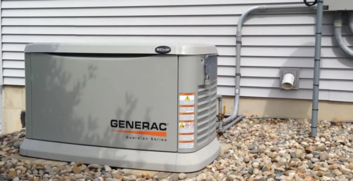 generator installation service featuring outdoor standby generator setup by licensed electricians in Memphis, TN